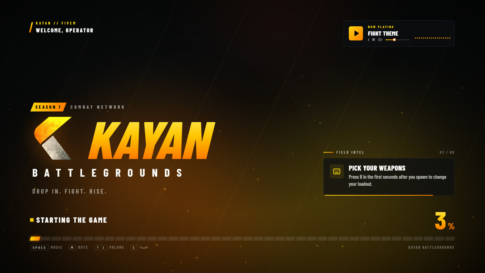 Loading screen